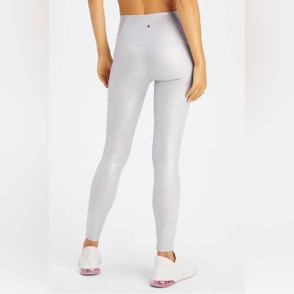 FABILETICS Oasis PureLuxe High-Waisted Leggings Silver - Picture 1 of 12